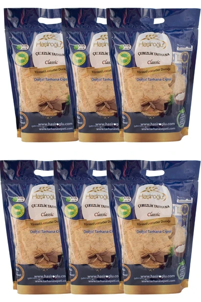 aktarix 6 Adet Haşiroğlu Çerezlik Cips Tarhana 450 Gr Kahramanmaraş ürün görseli 1