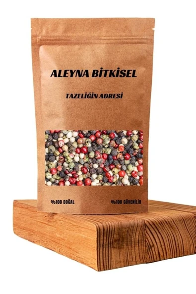 Aleyna Bitkisel Karabiber Tane 4 Renkli 250 gr ürün görseli 1