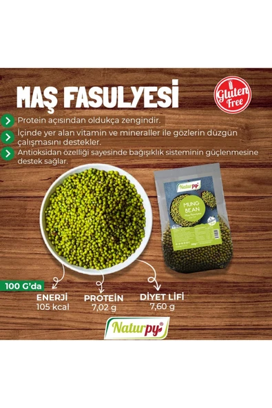 Naturpy Maş Fasulyesi 500 G ürün görseli 1