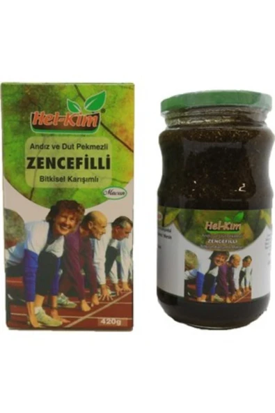 Hel-Kim Andız Ve Dut Pekmezli Zencefilli Bitkisel Karışımlı Macun (420 G) ürün görseli 1