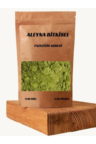 aleyna baharat 100 gr Yeşilçay Tozu, Matcha Tozu, Yeni Öğütülmüş (MATCHA) ürün görseli 1