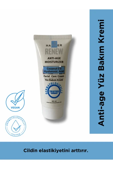 Haccer Renew Anti-age Yüz Bakım Kremi 60 ml ürün görseli 1