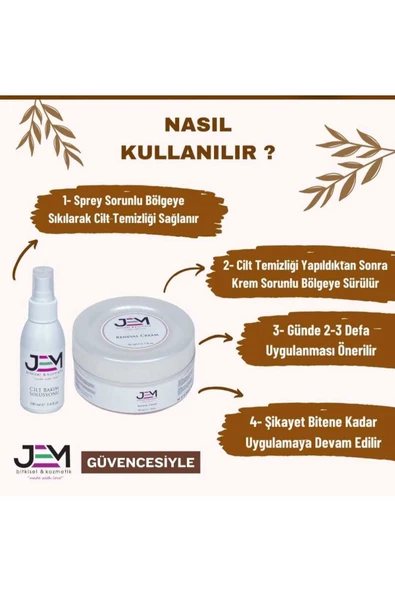 Jem Kozmetik Bitkisel Renewal Cream Wart Set - Resim 2