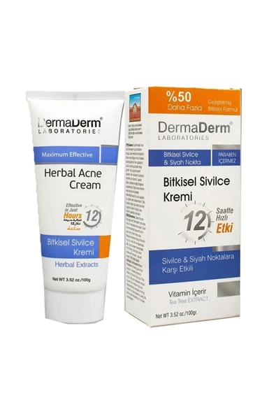 Enval Dermaderm Bitkisel Sivilce Kremi 100 Gr - Resim 2