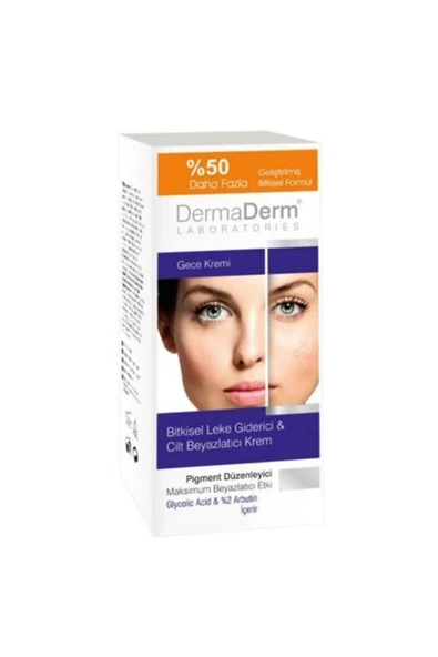 Erbilden Dermaderm Bitkisel  Krem Gece ürün görseli 1