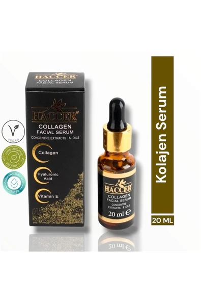 Haccer Doğal Kolajen Serum 30 ml Yüz Serumu ürün görseli 1