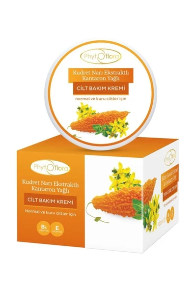 Phytoflora Kudret Narı Ekstraktlı Ve Kantaron Yağlı Cilt Bakım Kremi 100 Ml ürün görseli 1