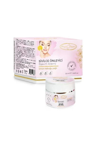 Phytoflora Sivilce Karşıtı Bakım Kremi 50 Ml(kimyasal Madde Kullanılmamaktadır.)%100 Saf Ve Organik Formül. ürün görseli 1