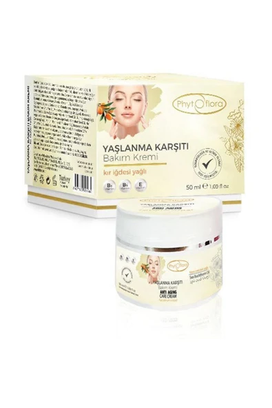 Phytoflora Yaşlanma Karşıtı Bakım Kremi 50 Ml ürün görseli 1