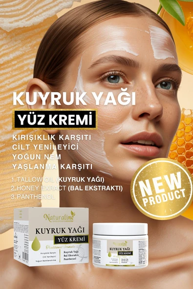 Naturaline Kuyruk Yağı Yüz Kremi 100ml ürün görseli 1