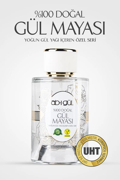 Ab-ı Gül %100 Saf Gül Mayası 100 ml | Eşsiz Rosa Damascena Güllerinden ürün görseli 1
