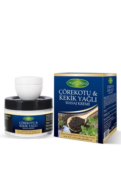 Phytoflora Çörekotu Yağlı & Kekik Yağlı Masaj Kremi 100 ml ürün görseli 1