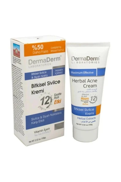DermaDerm Bitkisel &cilt Beyazlatıcı Krem Spf50+ Gündüz Kremi 100 G ürün görseli 1