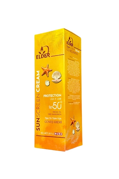 Elder Güneş Kremi Yüksek Koruma Spf 50 100 ml 50 Faktörlü ürün görseli 1