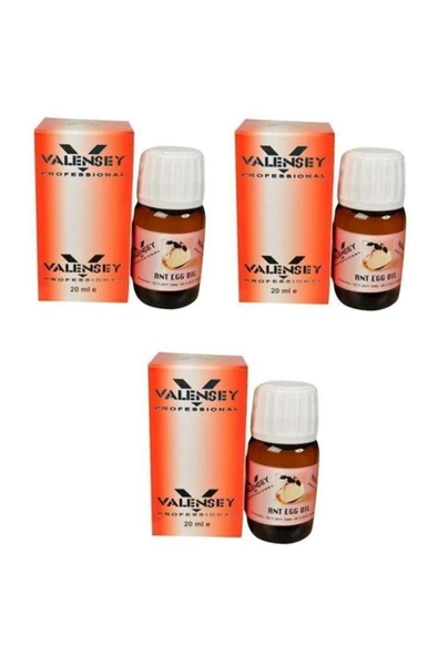 Valensey Valensay Karınca Yumurtası Yağı 3 'lü Set ürün görseli 1