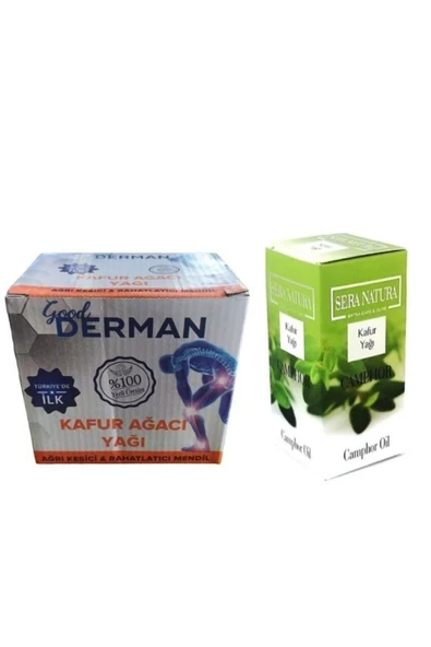 Derman KAFUR YAĞI 30 ml + KAFUR AĞACI MENDİLİ ürün görseli 1