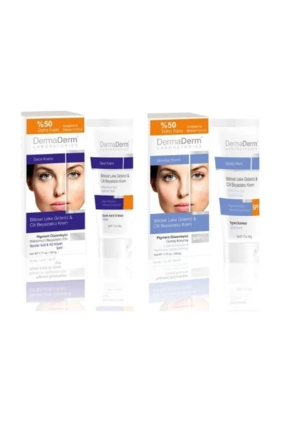 DermaDerm Dermderm Gece Kremi 100 gr Gündüz Kremi 100 gr ürün görseli 1