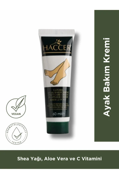 Haccer Doğal Ayak Bakım Kremi 60 ml ürün görseli 1
