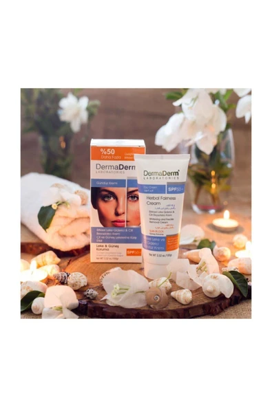 DermaDerm Dermaderm Bitkisel Cilt Beyazlatıcı Krem ürün görseli 1