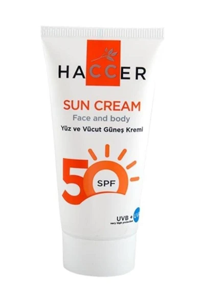 Haccer Güneş Koruyucu Krem Spf 50 150ml ürün görseli 1