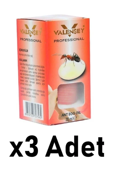Valensey Karınca Yumurtası Yağı 3 'lü Set ürün görseli 1