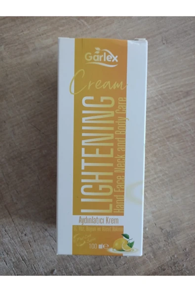 Garlex Aydınlatıcı Krem 100 Ml ürün görseli 1