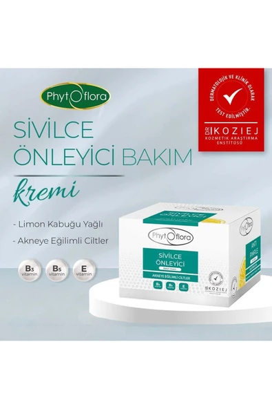 Phytoflora Karşıtı Bakım Kremi (LİMON YAĞLI) 50 ml ürün görseli 1