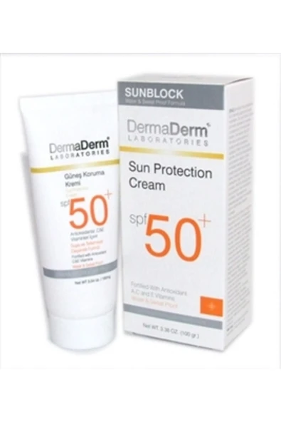 DermaDerm Derma Derm +50 Güneş Koruma Kremi - ürün görseli 1