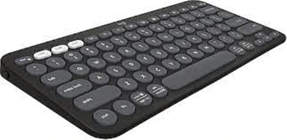 Logitech 920-011859 K380S Pebble Keys 2 Bluetooth Siyah Klavye ürün görseli 1