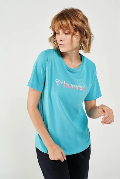 HUMMEL KADIN KISA KOL T-SHIRT MIMI T-SHIRT ürün görseli 1