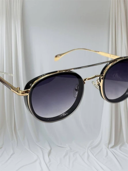 MONTBLACK MB 2A405 52 19 152 C2 SİYAH-GOLD UNİSEX GÜNEŞ GÖZLÜĞÜ ürün görseli 1