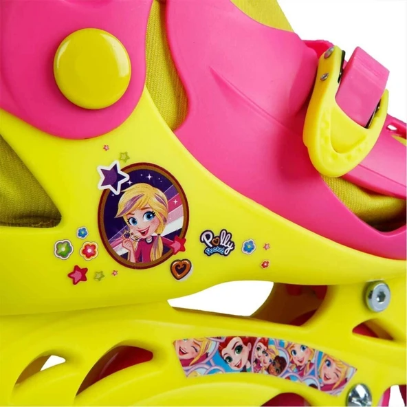 Nessiworld  Sunman Polly Pocket Inline 4 Teker Paten - Resim 3