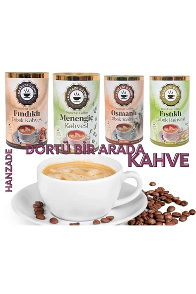 hanzade kahve HANZADE 4 BİR ARADA ürün görseli 1
