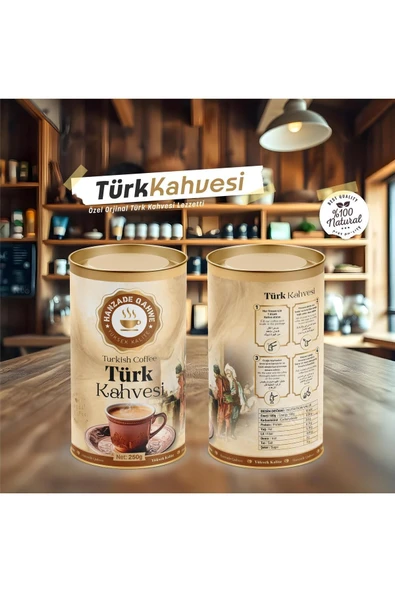 hanzade qahwe Türk Kahvesi 250 GR ürün görseli 1