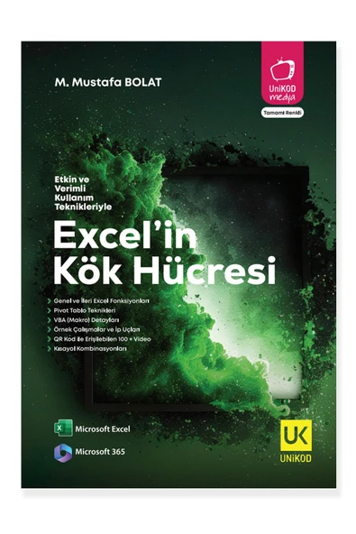 Unikod Excel'in Kök Hücresi | Mustafa Bolat Excelin Kök Hücresi ürün görseli 1