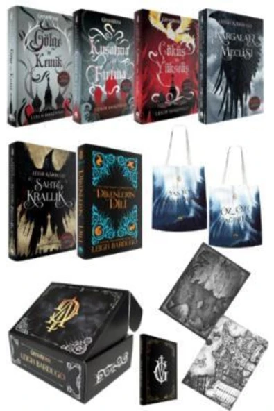 Martı Yayınları Leigh Bardugo Grisha Verse 6 Kitap Set Karton ürün görseli 1