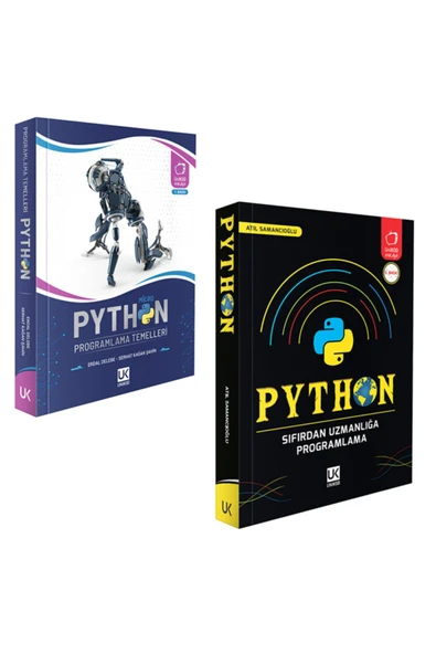 Unikod Python Uzmanlık Seti 2 Kitap Takım ürün görseli 1