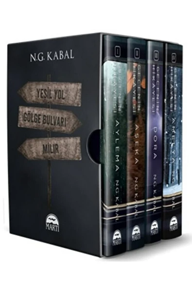 Martı Yayınları Gecenin Hikayesi (KUTULU SET) / N. G. Kabal /karton Kapak ürün görseli 1
