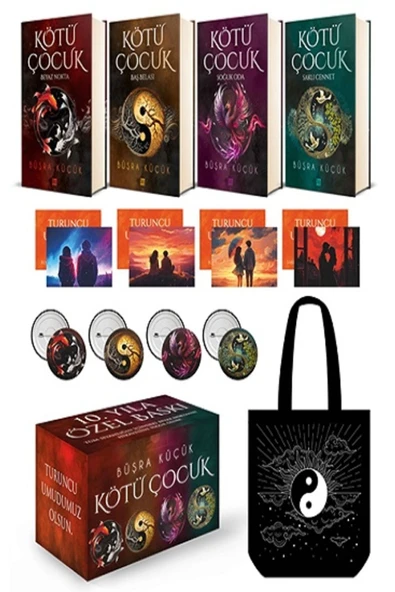 Dokuz Yayınları Kötü Çocuk Serisi 4 Kitap Takım (KUTULU CİLTLİ SET) ürün görseli 1