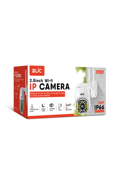 Tecno Mark Store Blm-04 Wifi Smart Kamera 2 Mp Yoosee App Akıllı Ip Kamera ürün görseli 1