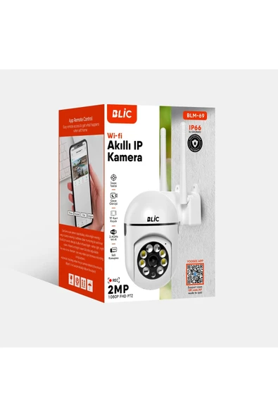 Goldtec Ip Kamera + 1080p Speed Dome Ptz 2mp Dış Mekan Ip Kamera ürün görseli 1