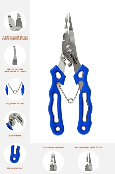 Fujin Dragon Pliers Balıkçı Pensesi ürün görseli 1
