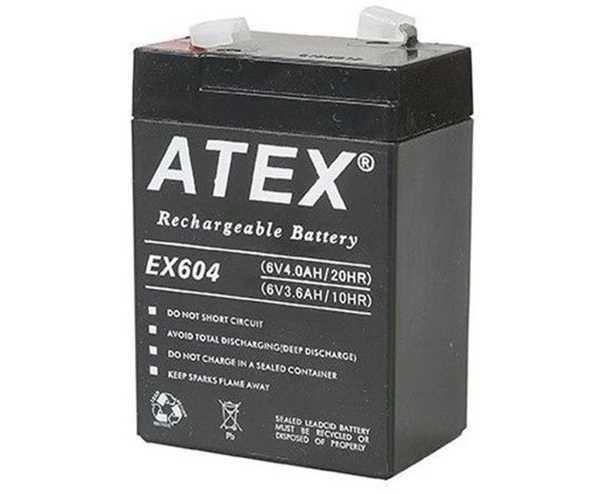 Atex LT-44 4V 4.4AH Fener Aküsü ürün görseli 1