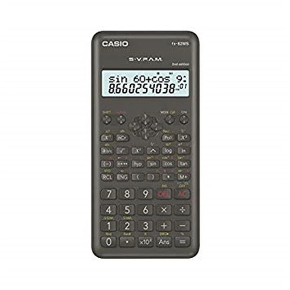 Casio FX-82MS 2. Versiyon Bilimsel Fonksiyonlu Hesap Makinesi ürün görseli 1