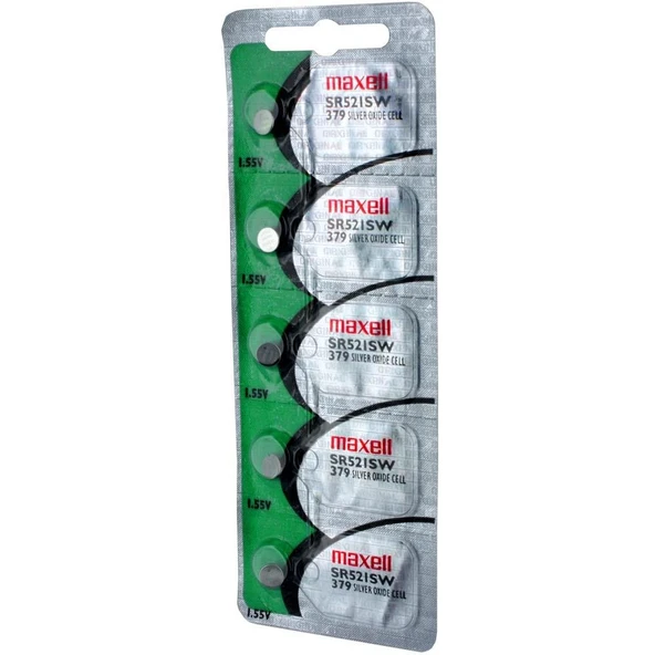 Maxell Sr-521Sw-379 10lu Paket Pil ürün görseli 1