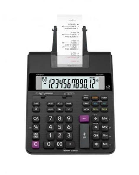 Casio HR-150RC-DC 12 Hane Şeritli Hesap Makinesi ürün görseli 1