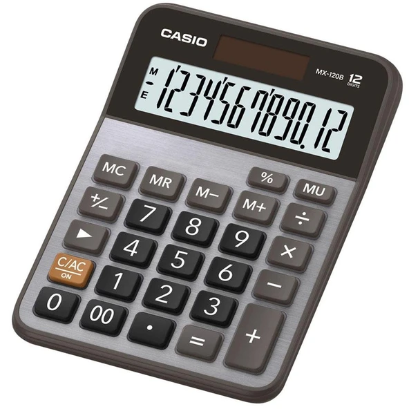 Casio MX-120B 12 Hane Masa Üstü Hesap Makinesi ürün görseli 1