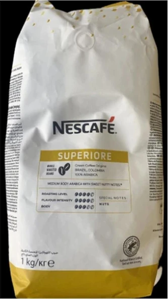 Nescafe Superıore 1000 gr Çekirdekli Kahve 12505167 ürün görseli 1