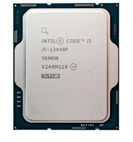 Intel Core i5 13400F TRAY 2.5GHz (Turbo 4.48GHz) 20MB Cache LGA1700 13.Nesil Kutusuz İşlemci ürün görseli 1