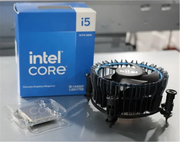 Intel Core i5 14400F BOX 2.50GHz (Max. 4.70GHz) 20MB L3 Önbellek Soket 1700 Kutulu İşlemci ürün görseli 1